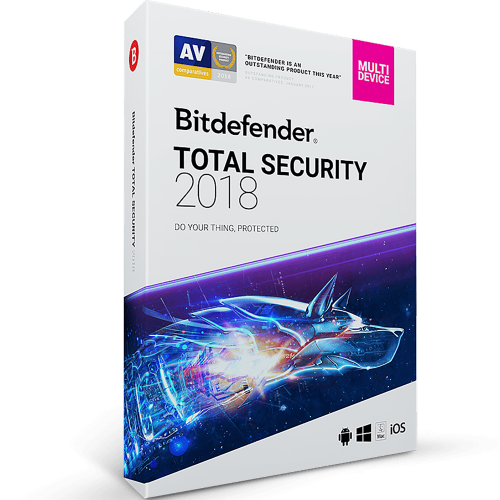 Bitdefender Total Security - 1-Year / 10-Device [KEYCODE]