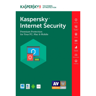 Kaspersky Internet Security 2019 - 1-Year / 3 -Device -Global [KEYCODE]