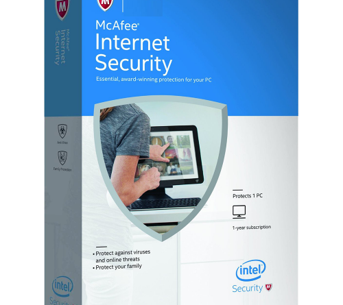 McAfee Internet Security - 1-Year / Unlimited PC- Global