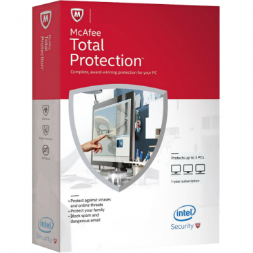 McAfee Total Protection - 1-Year / 1-PC - Global [KEYCODE]