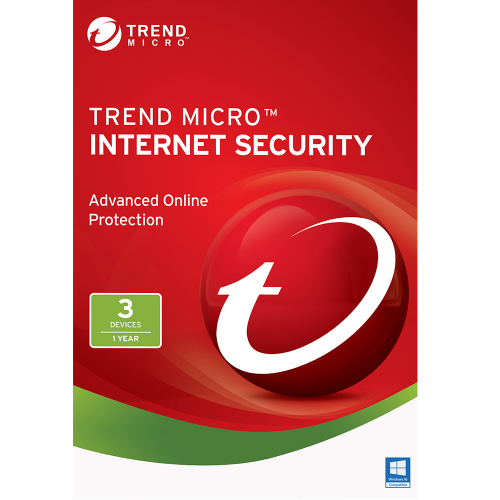 Trend Micro Internet Security (2019) - 1-Year / 3-PC