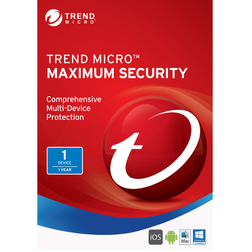 Trend Micro Maximum Security (2019) - 1-Year / 1-Device