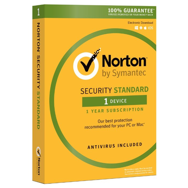 Norton Security Standard - 1 Year / 1 Device